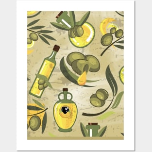 Olives beige Posters and Art